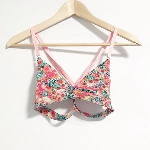 Lululemon Floral Flowabunga Bikini Top